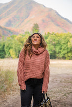 Load image into Gallery viewer, Top Priority Boxy Turtleneck Sweater