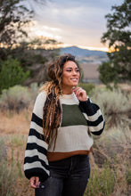Load image into Gallery viewer, City Limits Color Block Sweater