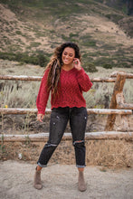 Load image into Gallery viewer, Breaking Free Knit Sweater