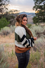 Load image into Gallery viewer, City Limits Color Block Sweater