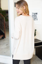 Load image into Gallery viewer, Split Decisions Top in Oatmeal