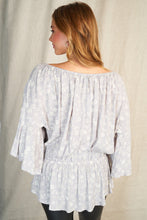 Load image into Gallery viewer, Woven My Way Top in Gray
