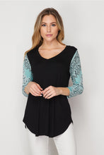 Load image into Gallery viewer, Raging in Sage Paisley Top