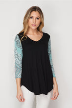 Load image into Gallery viewer, Raging in Sage Paisley Top