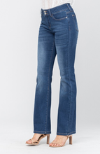 Load image into Gallery viewer, Double Trouble Button Bootcut Judy Blue Jeans