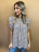 Load image into Gallery viewer, Noel Animal Print Top
