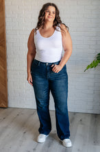 Load image into Gallery viewer, Muriel Mid Rise Control Top Classic Straight Jeans
