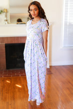 Load image into Gallery viewer, Lilic Floral Print Pocketed Fit &amp; Flare Maxi Dress
