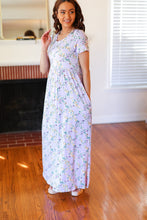 Load image into Gallery viewer, Lilic Floral Print Pocketed Fit &amp; Flare Maxi Dress
