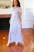 Load image into Gallery viewer, Lilic Floral Print Pocketed Fit &amp; Flare Maxi Dress
