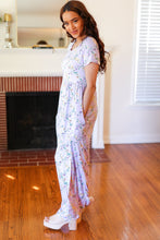 Load image into Gallery viewer, Lilic Floral Print Pocketed Fit &amp; Flare Maxi Dress
