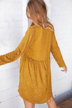 Load image into Gallery viewer, Sunflower Two Tone Babydoll Pocketed Dress
