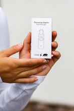 Load image into Gallery viewer, Pink Personal Alarm Flashlight Keychain
