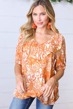 Load image into Gallery viewer, Tangerine Boho Fringe Tassel Hoop Earrings

