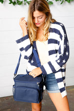 Load image into Gallery viewer, Navy Blue Insulated Cooler Box
