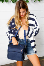 Load image into Gallery viewer, Navy Blue Insulated Cooler Box
