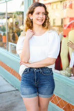 Load image into Gallery viewer, Faux Pearl Bow Tie Earrings
