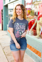 Load image into Gallery viewer, Grey Cotton NASHVILLE Tennessee Graphic Tee

