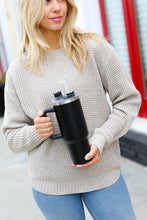 Load image into Gallery viewer, Black Insulated 38oz. Tumbler with Straw
