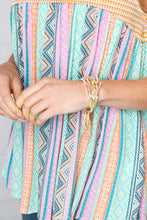 Load image into Gallery viewer, Multicolor Beaded Adjustable Rope Bracelet
