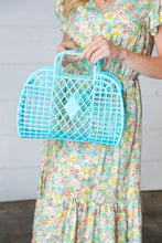 Load image into Gallery viewer, Capri Blue Retro Waterproof Jelly Beach Tote

