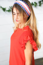Load image into Gallery viewer, Stars &amp; Stripes Knit Twist Headband
