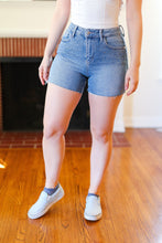 Load image into Gallery viewer, Judy Blue Casual Glam High Rise Rhinestone Embellished Denim Shorts
