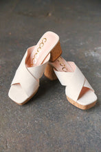 Load image into Gallery viewer, Bone Chandra Faux Leather Cork Platform Sandals

