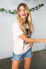 Load image into Gallery viewer, Peach Mama Animal Print Graphic Tee
