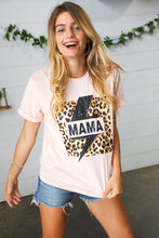 Load image into Gallery viewer, Peach Mama Animal Print Graphic Tee
