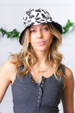Load image into Gallery viewer, Cow Print Canvas Bucket Hat
