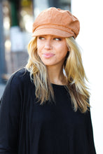 Load image into Gallery viewer, Camel Paperboy Corduroy Cap
