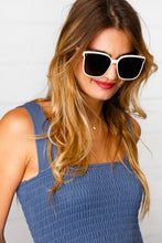 Load image into Gallery viewer, Blush Pink UV Ray Unisex Square Sunglasses
