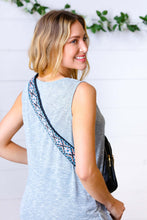 Load image into Gallery viewer, Black Vegan Leather Designer Strap Lined Sling

