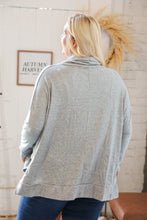 Load image into Gallery viewer, Lt Grey Cashmere Feel Turtleneck Sweater
