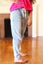 Load image into Gallery viewer, Judy Blue Everyday Bliss Light Wash Drawstring Jogger Style Jeans
