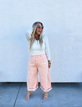 Load image into Gallery viewer, PREORDER: Peach Wash Barrel Jeans
