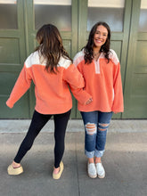 Load image into Gallery viewer, PREORDER: Half Zip Fleece Pullover in Sherbet
