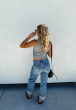 Load image into Gallery viewer, PREORDER: Jordan Wide Cuff Jeans
