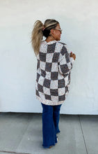 Load image into Gallery viewer, PREORDER: Checkered Miley Dot Cardigan in Four Colors
