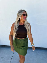 Load image into Gallery viewer, PREORDER: Carly Cargo Skirt in Assorted Colors
