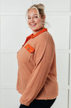 Load image into Gallery viewer, Can't Imagine Why Waffle Knit Contrast Trim Top
