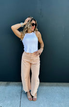 Load image into Gallery viewer, PREORDER: Peach Wash Barrel Jeans
