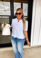 Load image into Gallery viewer, PREORDER: Gracie Bow Front Top in Three Colors
