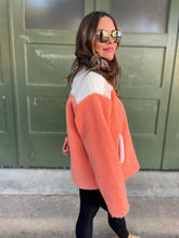 Load image into Gallery viewer, PREORDER: Half Zip Fleece Pullover in Sherbet
