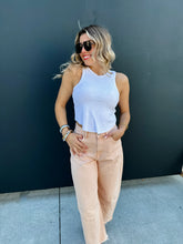 Load image into Gallery viewer, PREORDER: Peach Wash Barrel Jeans
