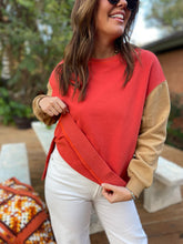 Load image into Gallery viewer, PREORDER: Scottie Two Tone Sweatshirt in Three Colors
