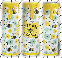 Load image into Gallery viewer, PREORDER: Just Bee Kind Skinny Tumbler
