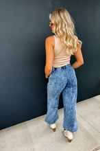 Load image into Gallery viewer, PREORDER: Charlie Cinch Hem Wide Leg Jeans
