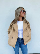 Load image into Gallery viewer, PREORDER: Rossi Crop Trench Coat in Four Colors
